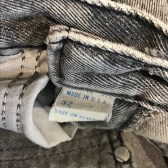 American Vintage Vintage 90s Cotler Acid Wash Jeans USA 32 - Picture 8 of 8